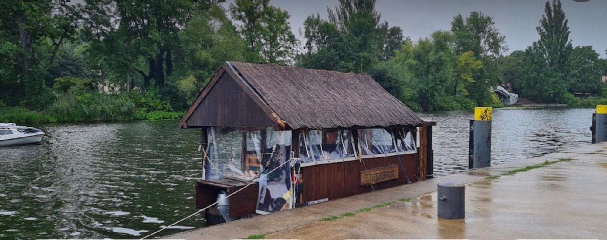Das Naturfloss - Biberspur Brandenburg (Brandenburg an der Havel) Exterior foto